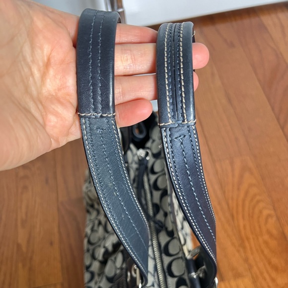 Coach shoulder bag navy - Picture 7 of 9